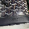 Goyard Navy Blue Goyardine Coated Canvas and Leather ...