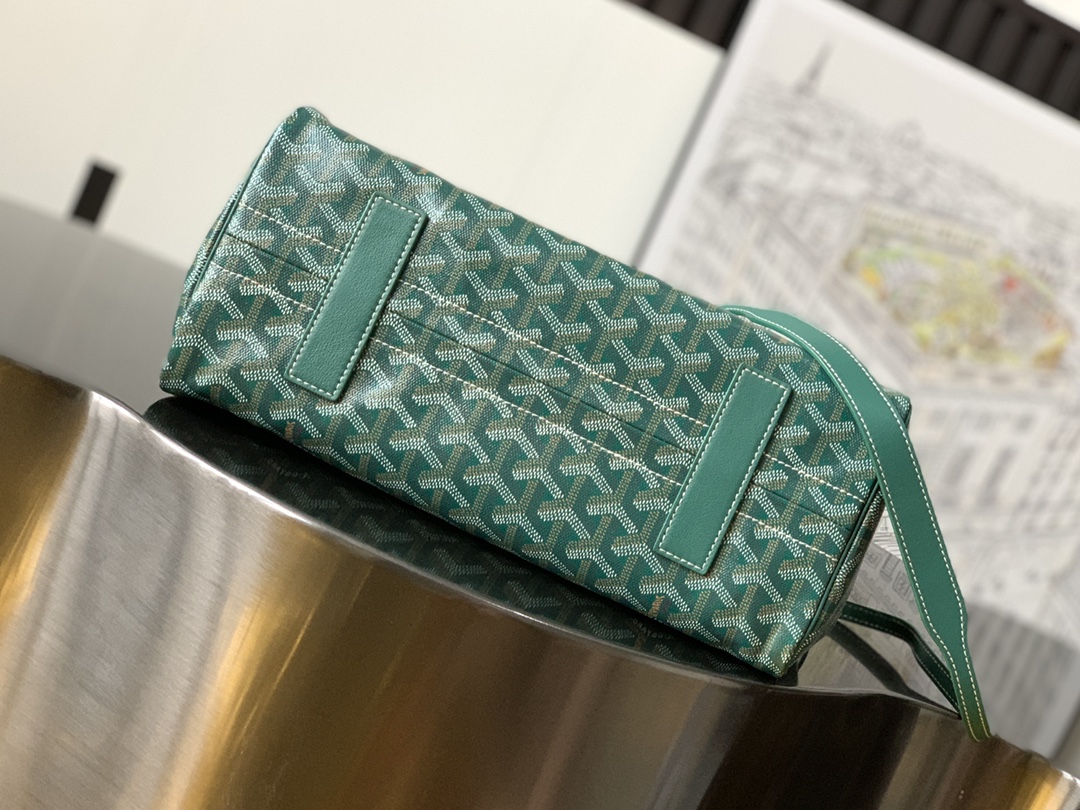 GOYARD Goyardine Rouette PM green1423460