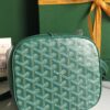 Goyard green Goyardine Coated Canvas and Leather ...