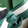 Goyard green Goyardine Coated Canvas and Leather ...