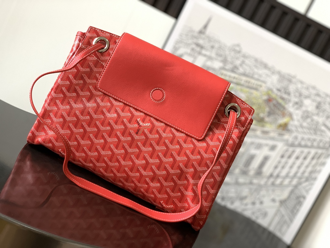 GOYARD Goyardine Rouette PM Orange 1423460