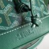 Goyard green Goyardine Coated Canvas and Leather ...