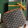 Goyard brown Goyardine Coated Canvas and Leather ...
