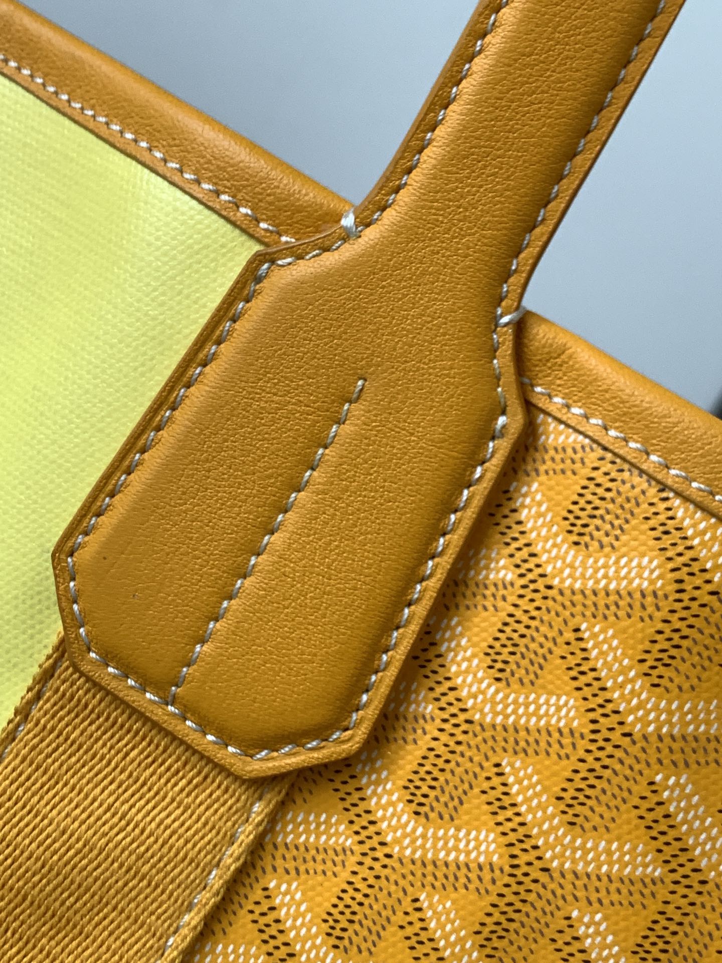 GOYARD Goyardine Villette Tote Bulldog orange 826961 |