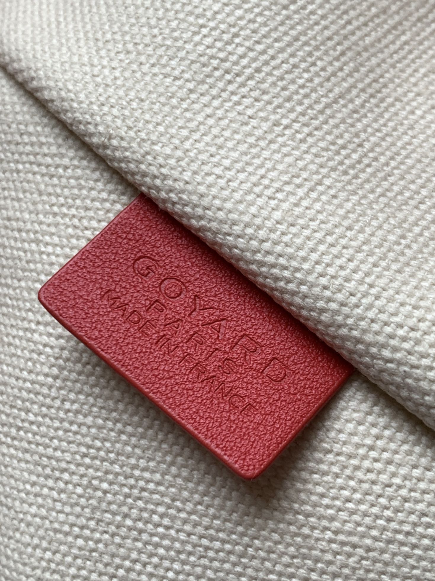 GOYARD Goyardine Villette Tote Red 826961 |