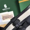 Goyard black Goyardine Coated Canvas and Leather ...
