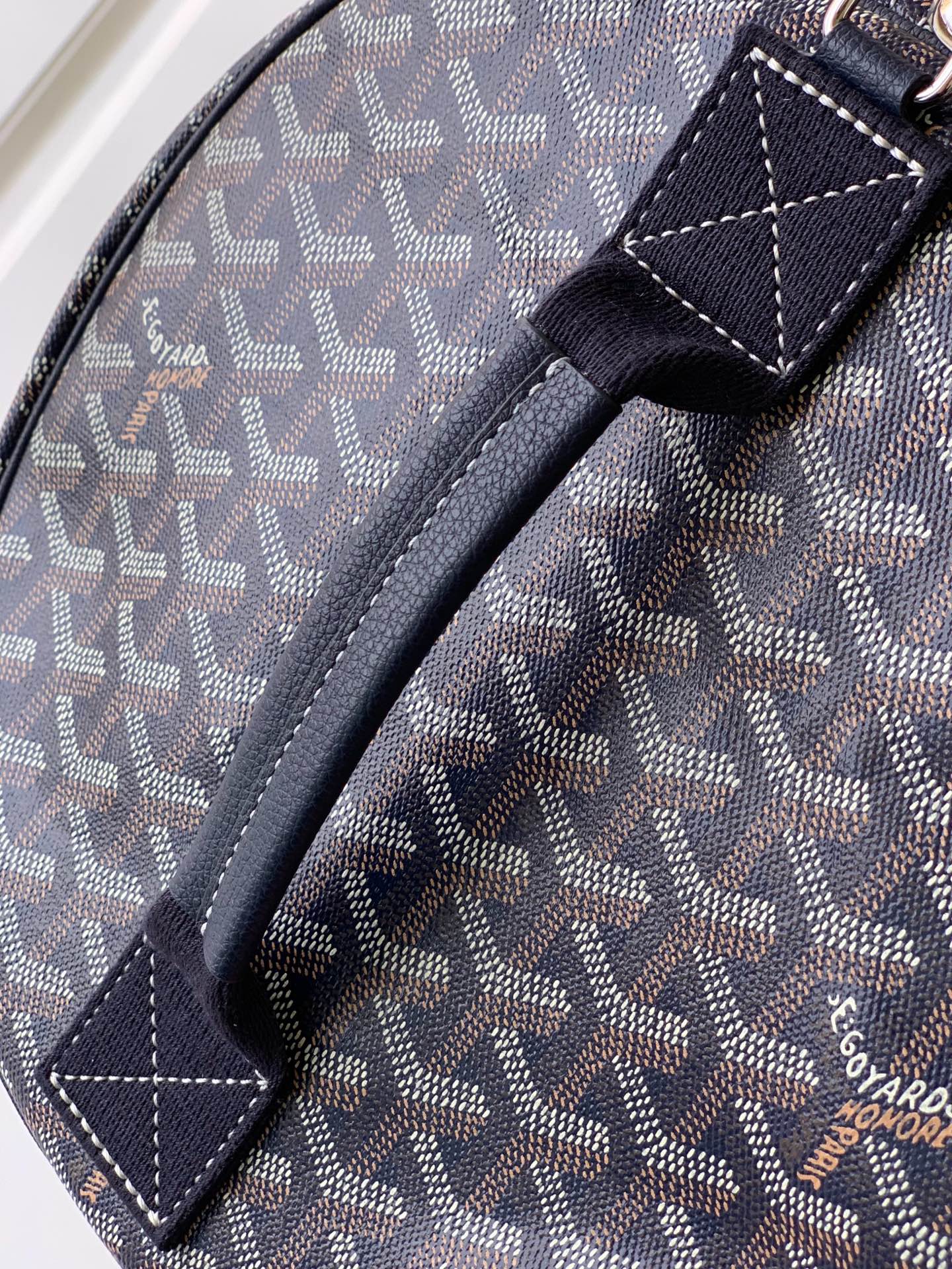 Goyard Barrel 40 Sports Bag blue navy