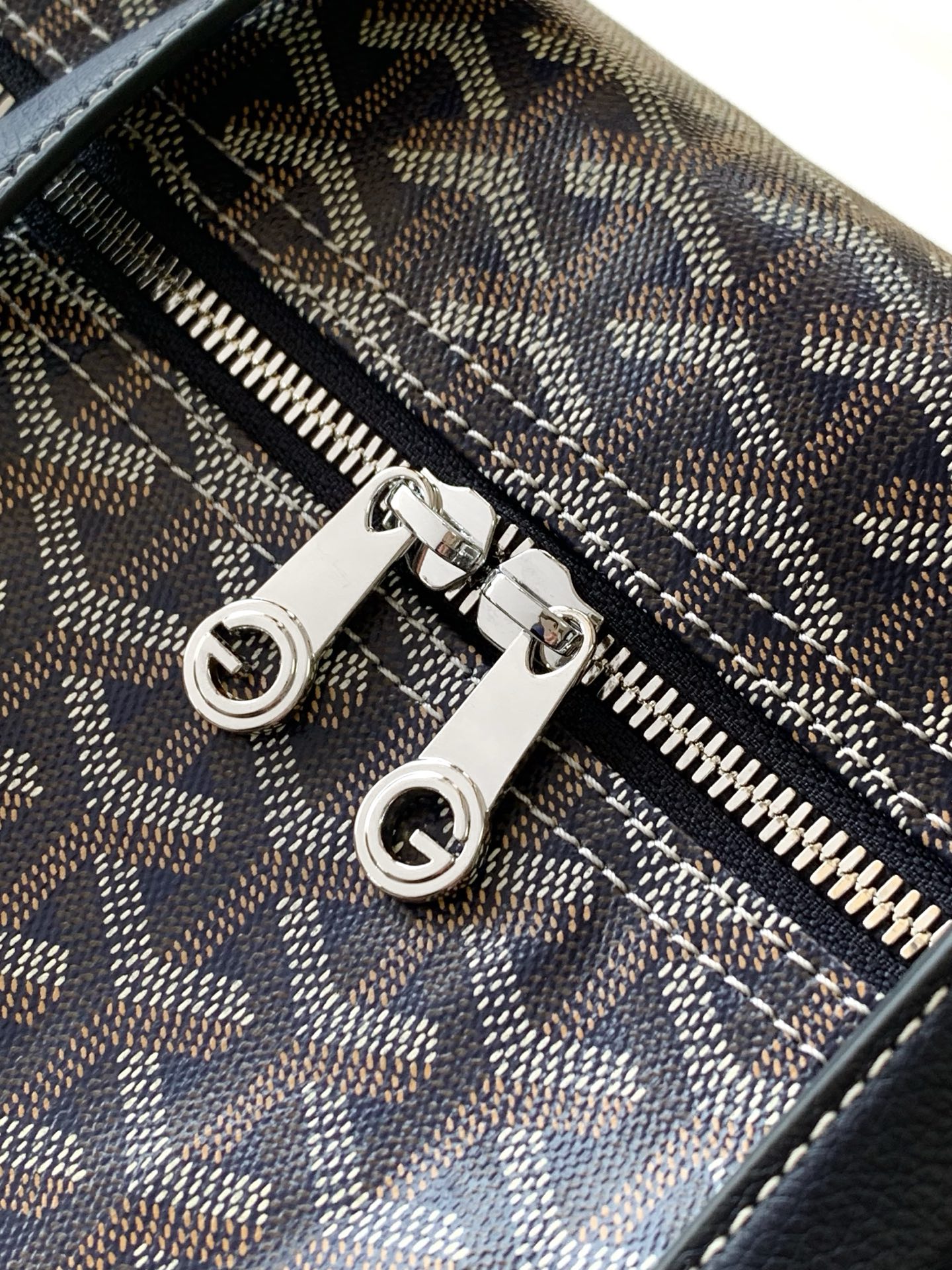 Goyard Barrel 40 Sports Bag blue navy