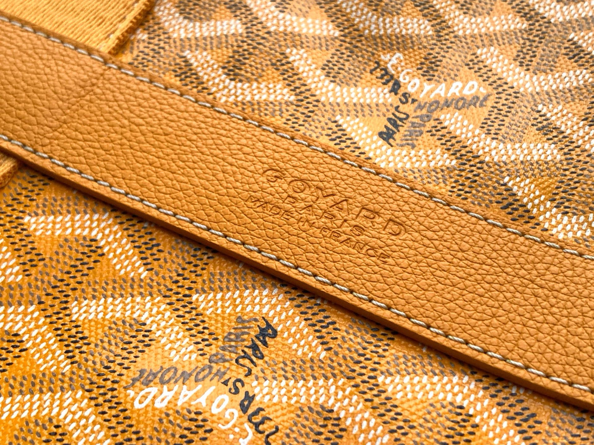 Goyard Barrel 40 Sports Bag orange