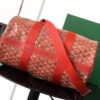 Goyard Barrel 40 Sports Bag red