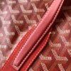 Goyard Barrel 40 Sports Bag red