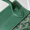 GOYARD Goyardine Calfskin Mini Alpin Backpack green