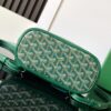 GOYARD Goyardine Calfskin Mini Alpin Backpack green