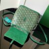 GOYARD Goyardine Calfskin Mini Alpin Backpack green