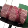 Goyard Barrel 40 Sports Bag Burgundy