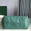 Goyard Goyardine Green St. Louis GM Tote Bag Palladium