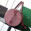 Goyard Barrel 40 Sports Bag Burgundy
