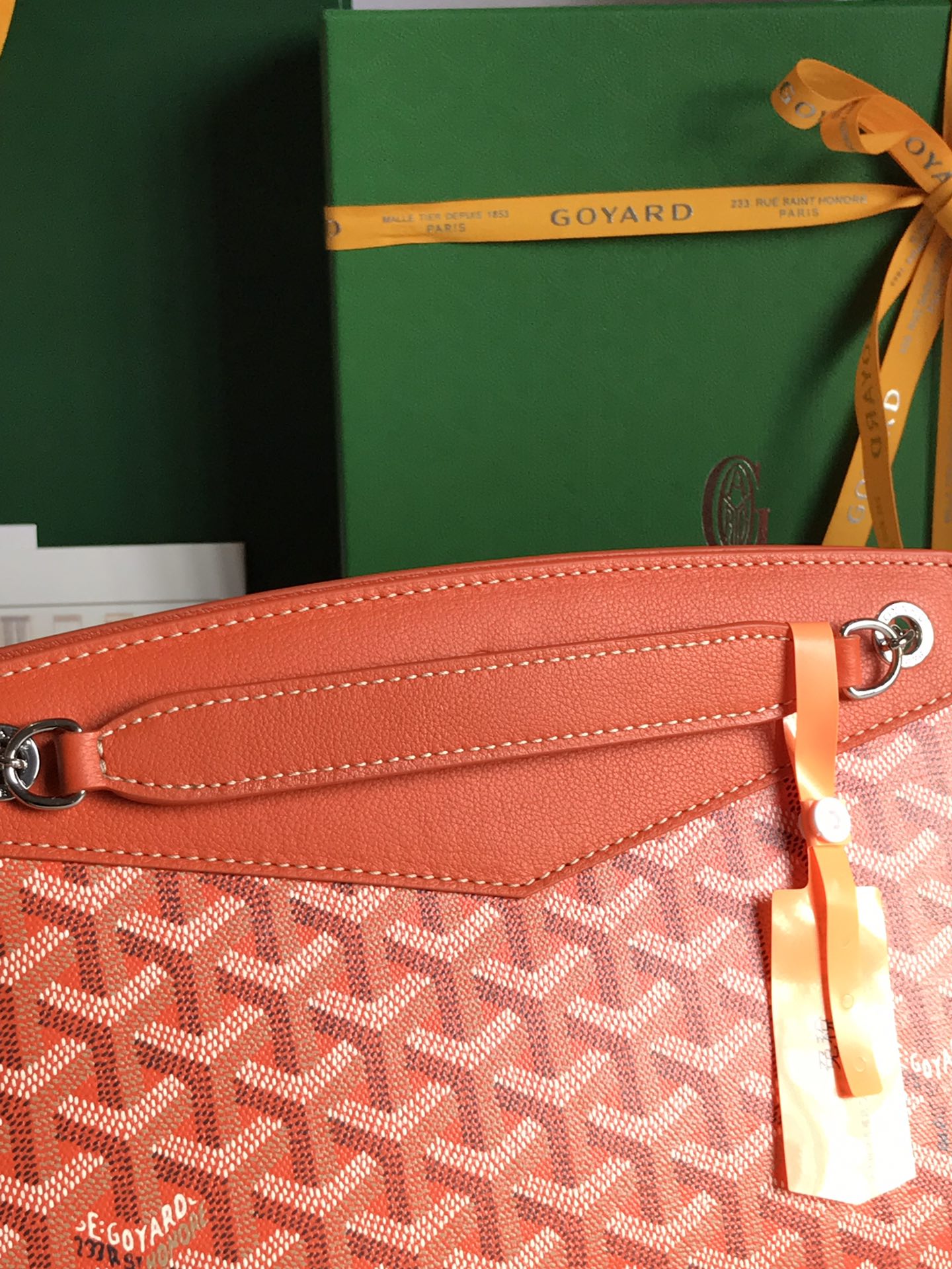 Goyard Goyardine Sac Rouette Mini - orange Shoulder Bags,