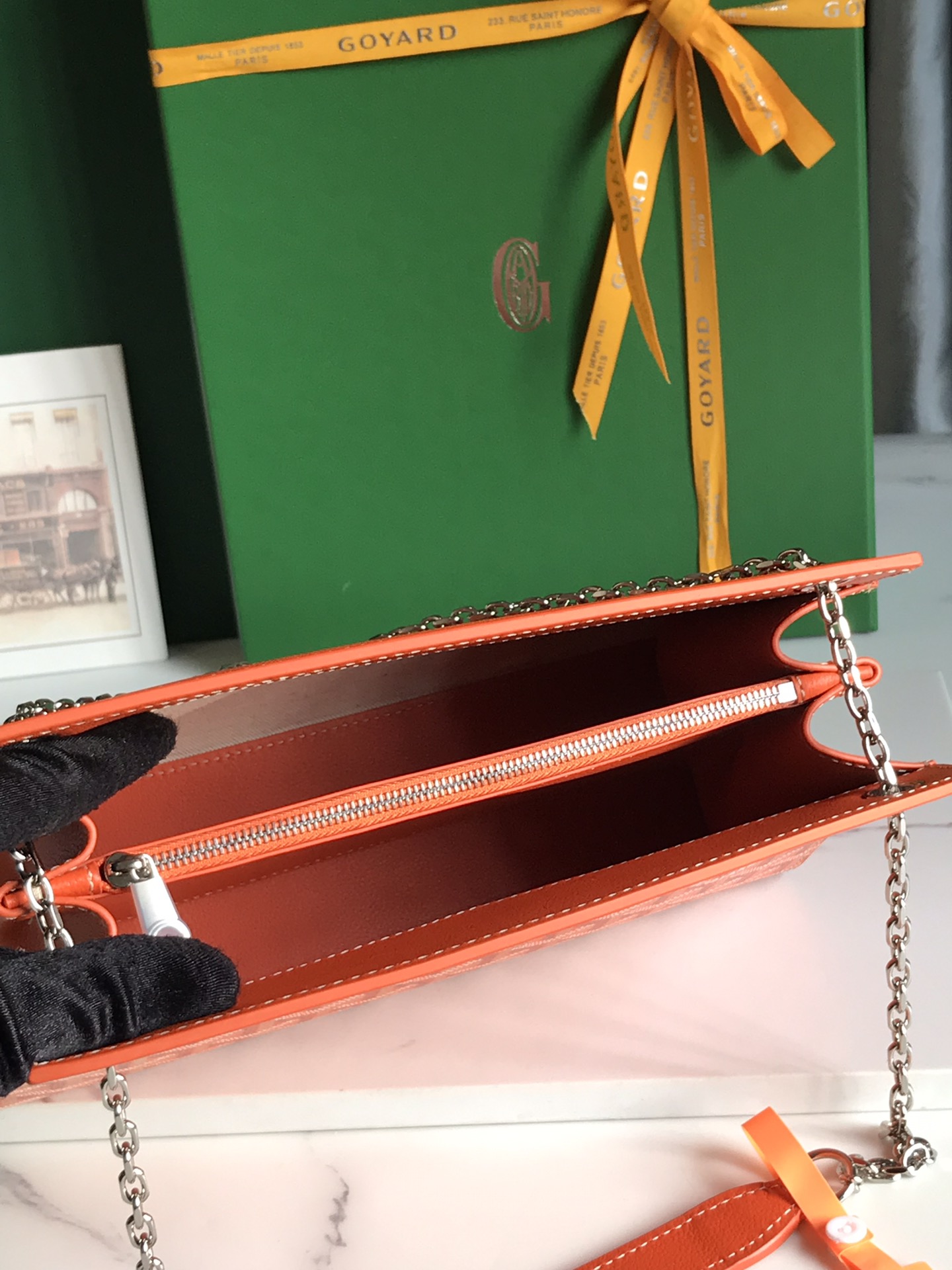 Goyard Goyardine Sac Rouette Mini - orange Shoulder Bags,