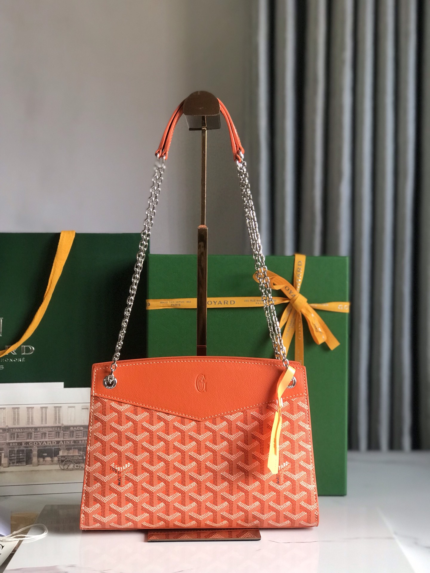 Goyard Goyardine Sac Rouette Mini – orange Shoulder Bags,