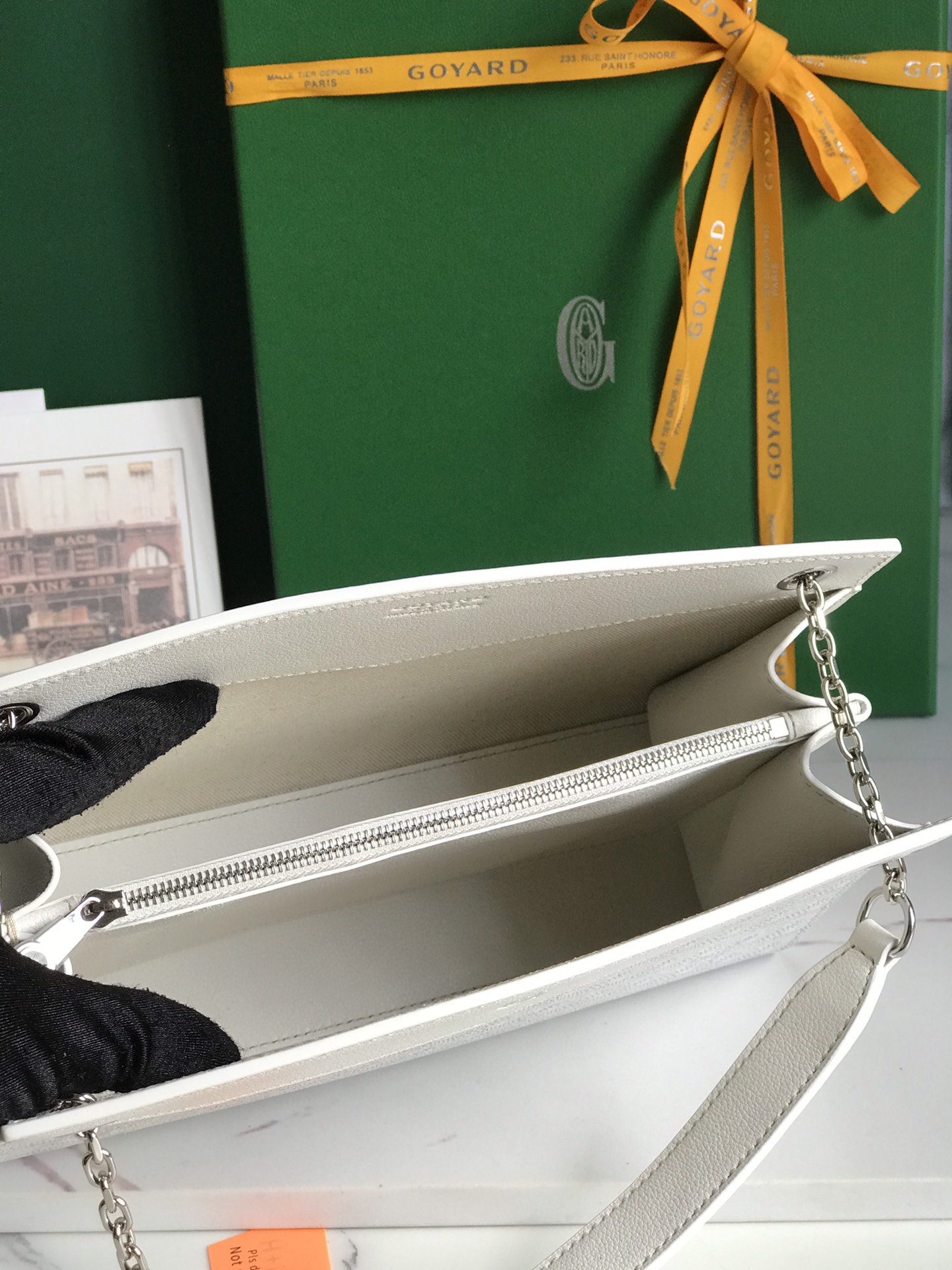 Goyard Goyardine Sac Rouette Mini - white Shoulder Bags,