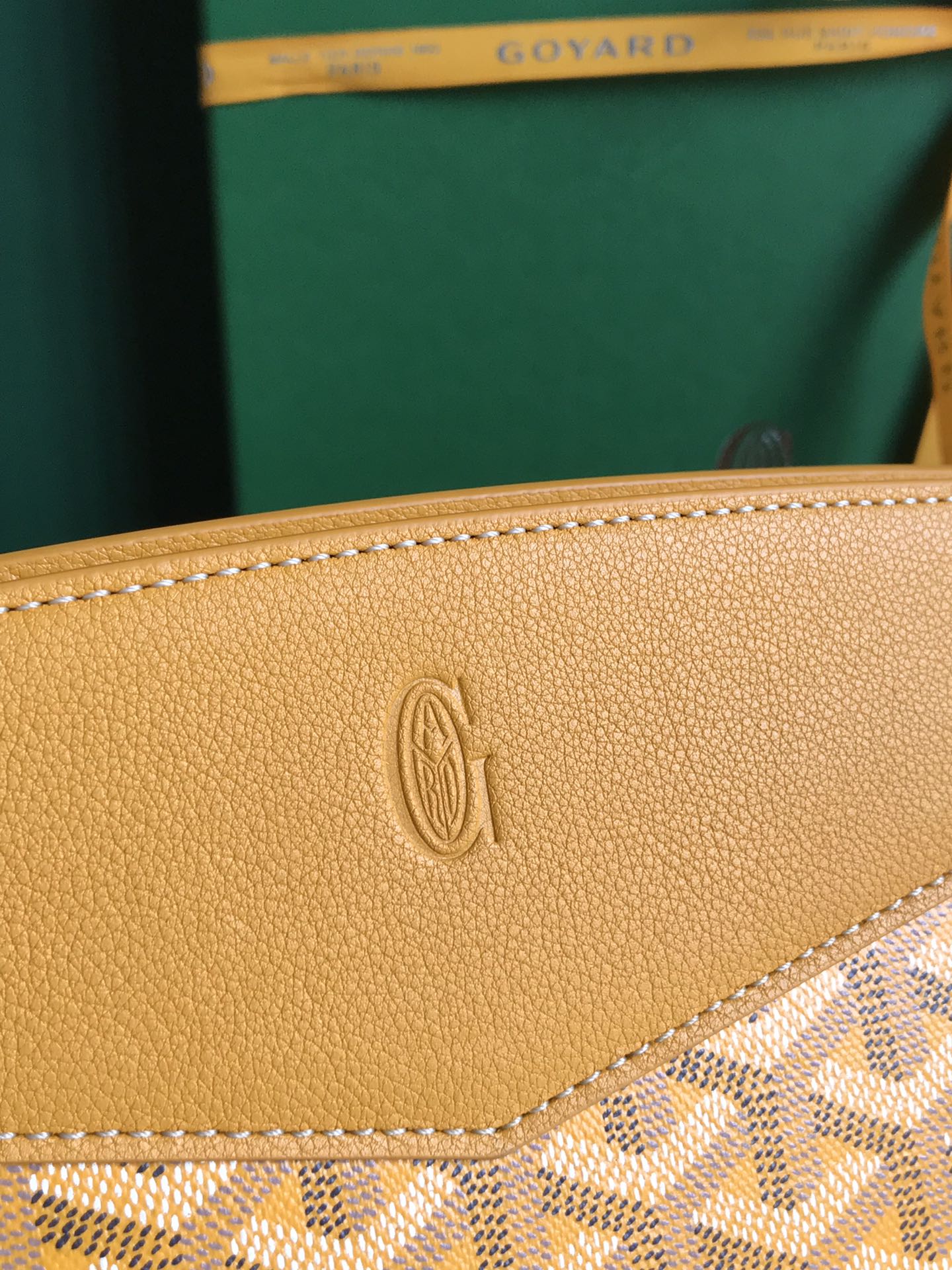 Goyard Goyardine Sac Rouette Mini - yellow Shoulder Bags,