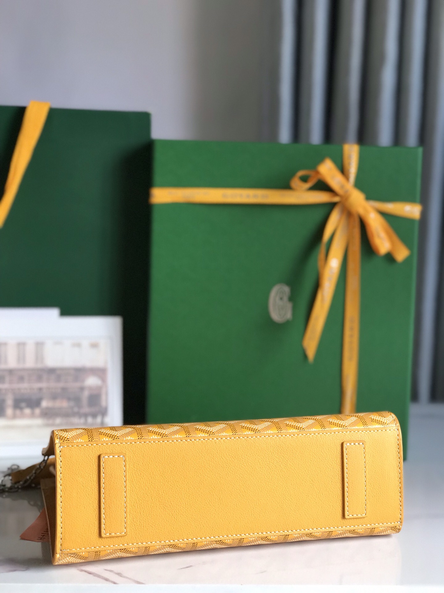 Goyard Goyardine Sac Rouette Mini - yellow Shoulder Bags,
