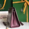 Goyard Goyardine Sac Rouette Mini - Burgundy Shoulder Bags,