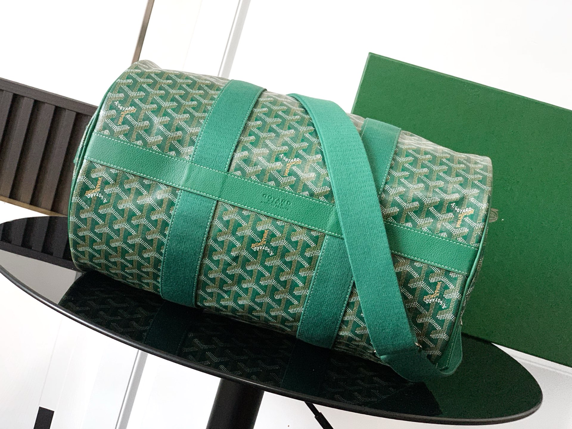 Goyard Barrel 40 Sports Duffle Bag Green |
