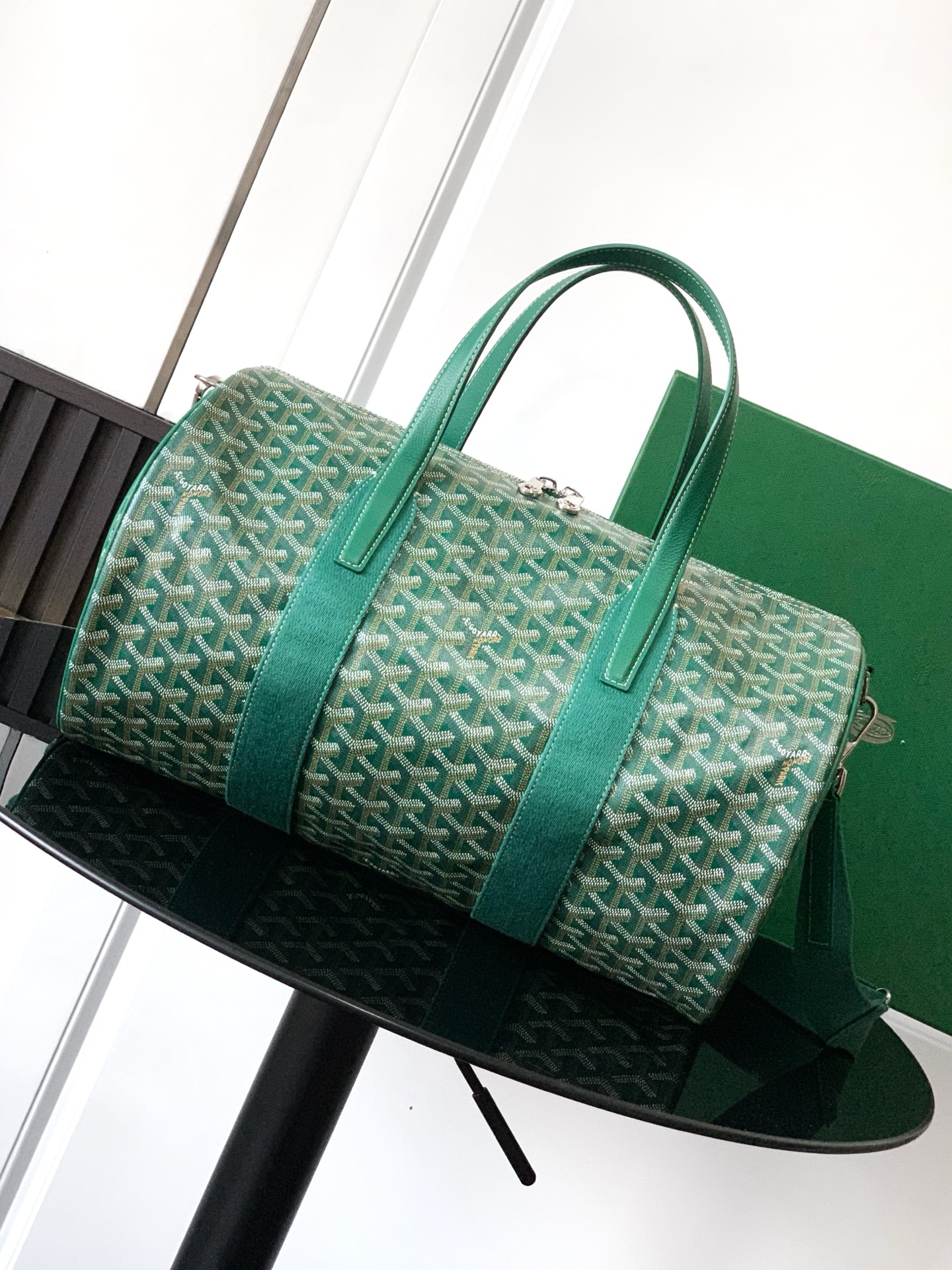 Goyard Barrel 40 Sports Duffle Bag Green |
