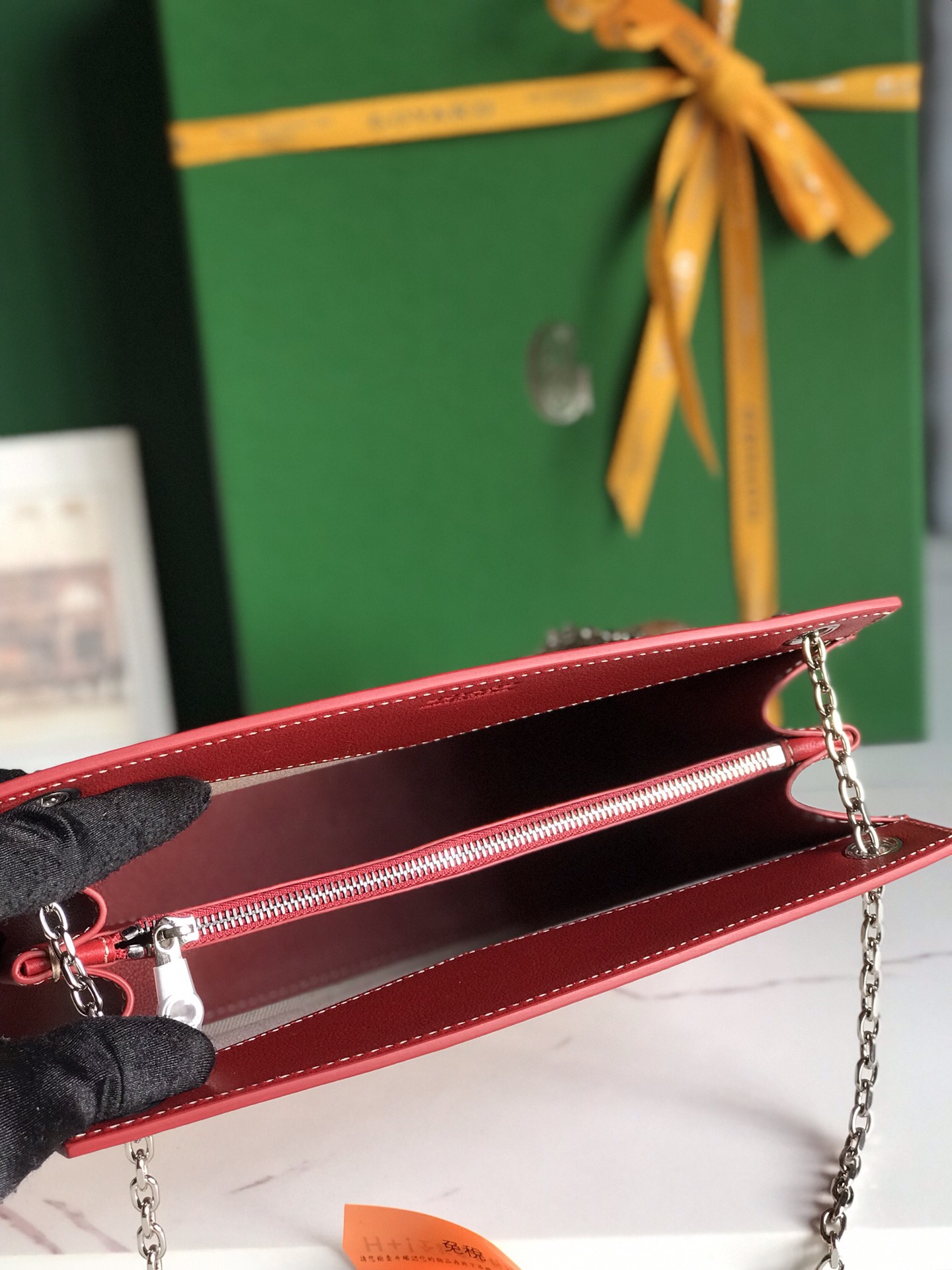 Goyard Rouette Structure Mini Bag red