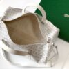 Goyard Barrel 40 Sports Bag White