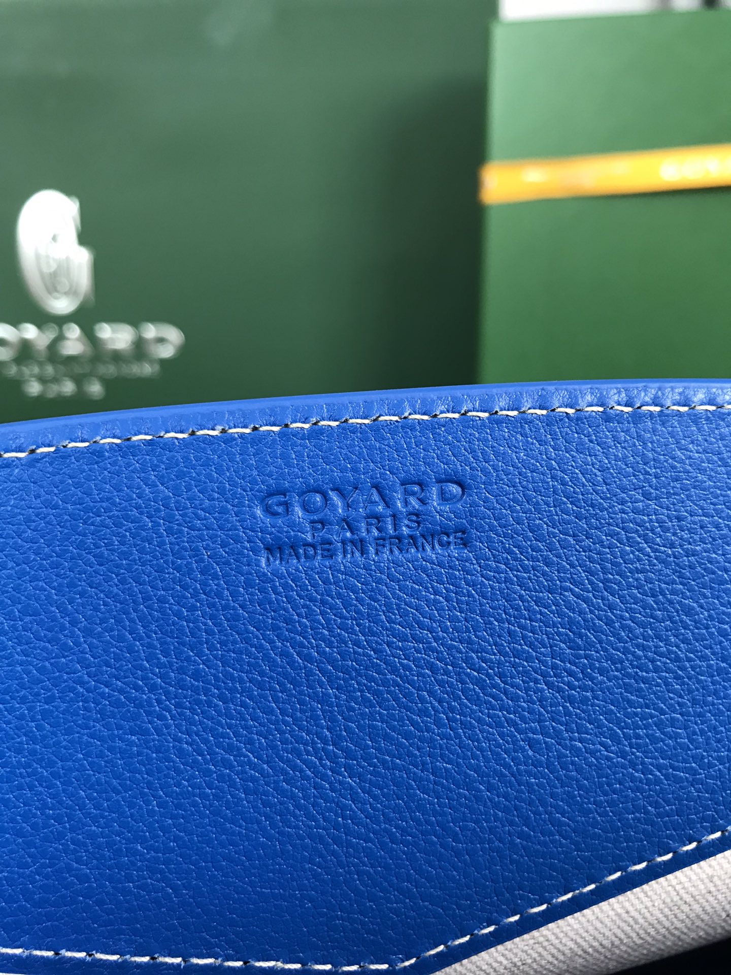 Goyard Rouette Structure Mini Bag blue