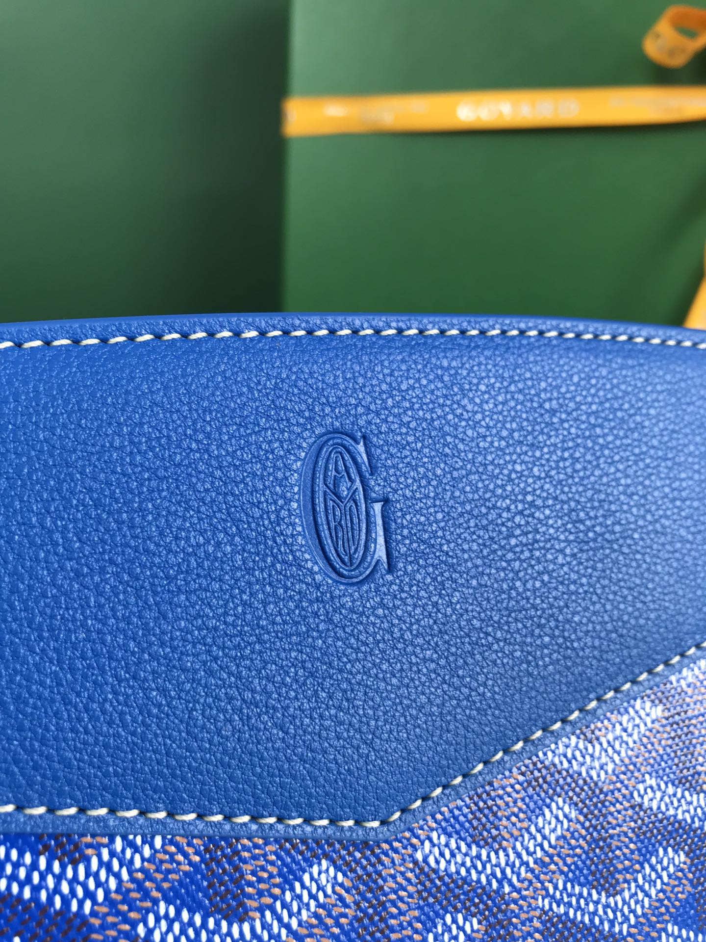 Goyard Rouette Structure Mini Bag blue