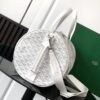 Goyard Barrel 40 Sports Bag White