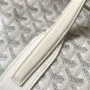 Goyard Barrel 40 Sports Bag White