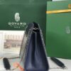 Goyard Rouette Structure Mini Shoulder Bag navy blue Tan