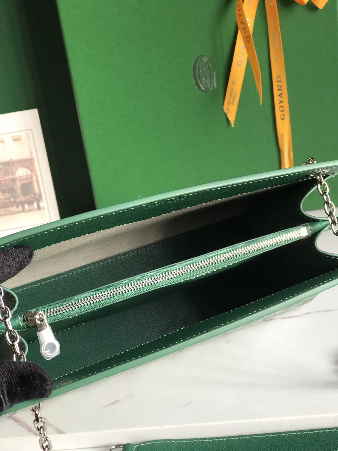 Goyard Rouette Structure Mini Bag Green