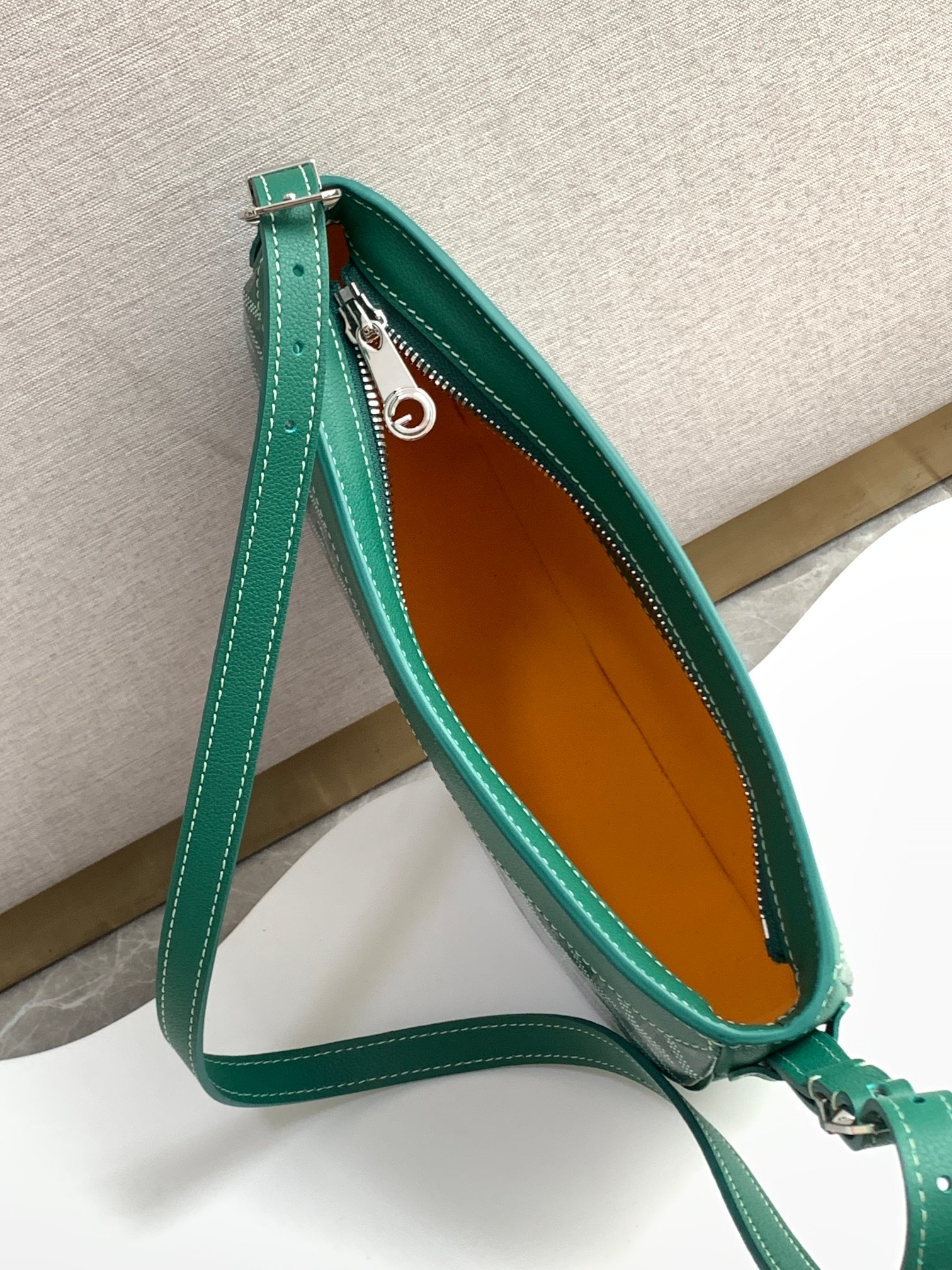 Goyard Hirondelle Bag 'green ' HIRONDPMLTY01CL01P