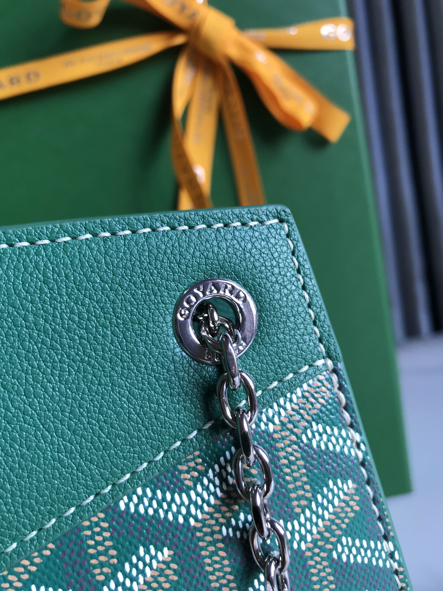 Goyard Rouette Structure Mini Bag Green