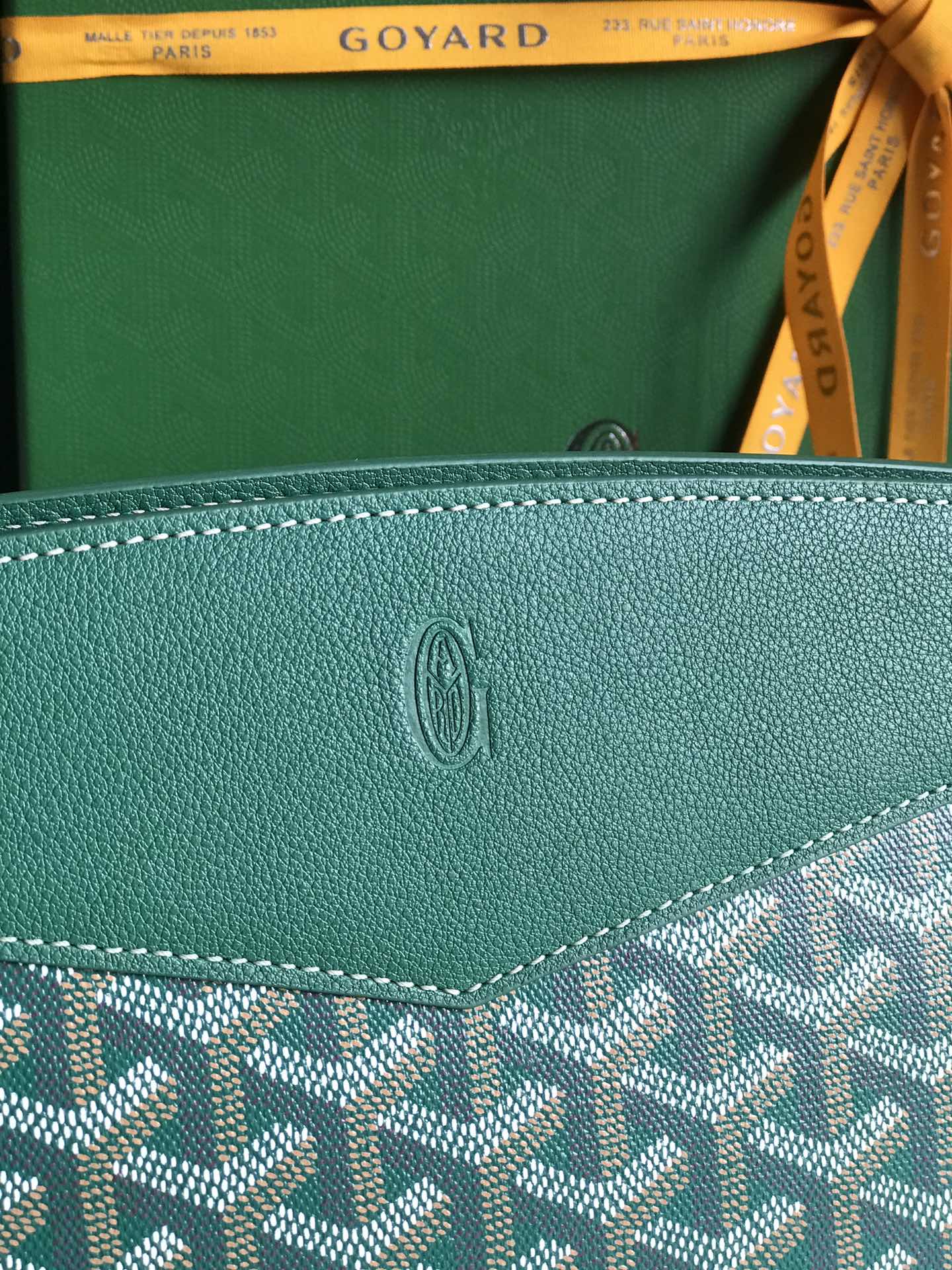 Goyard Rouette Structure Mini Bag Green