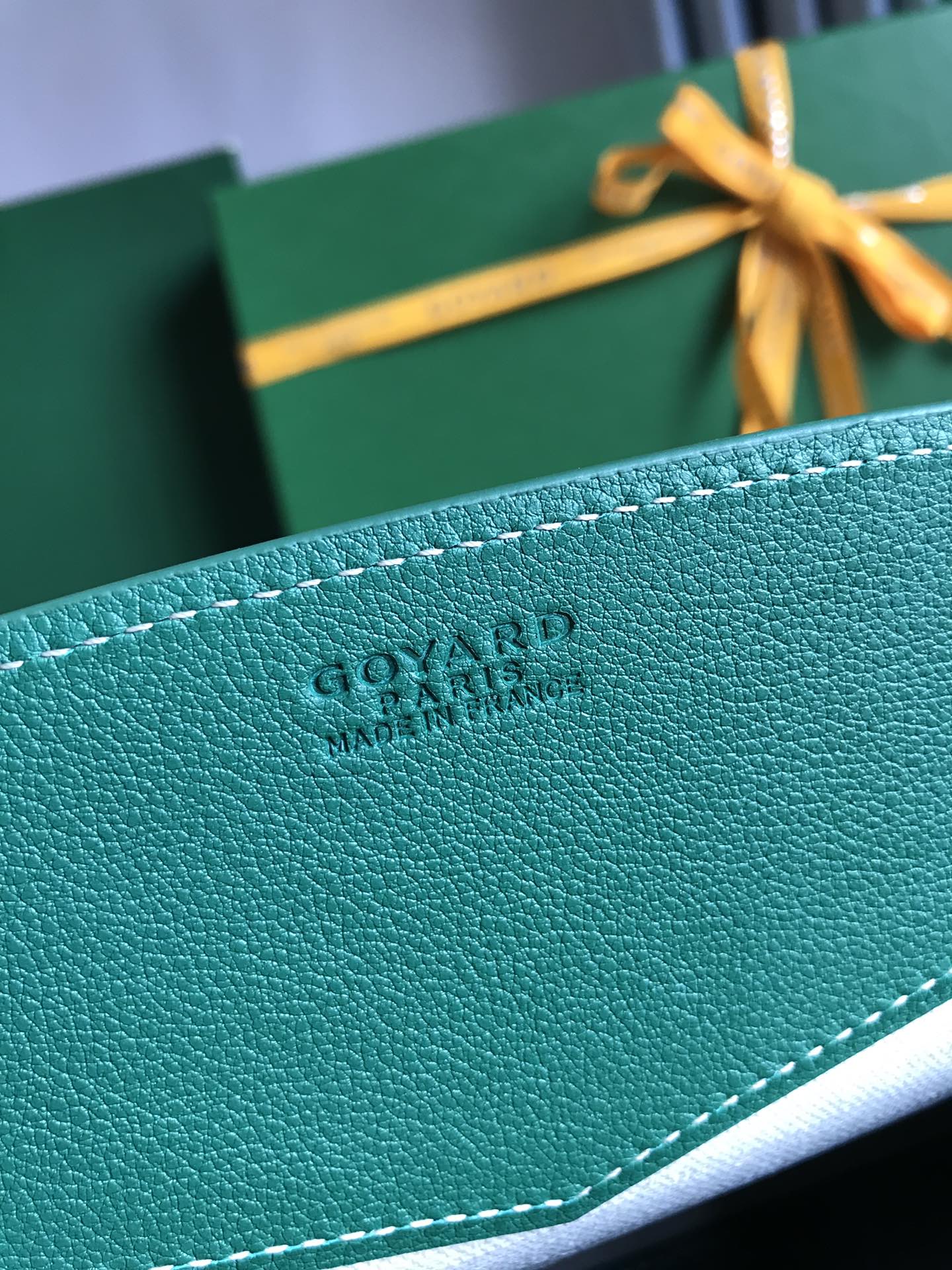 Goyard Rouette Structure Mini Bag Green