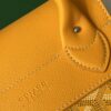 GOYARD Goyardine Calfskin Mini Alpin Backpack Yellow