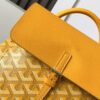 GOYARD Goyardine Calfskin Mini Alpin Backpack Yellow