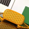 GOYARD Goyardine Calfskin Mini Alpin Backpack Yellow