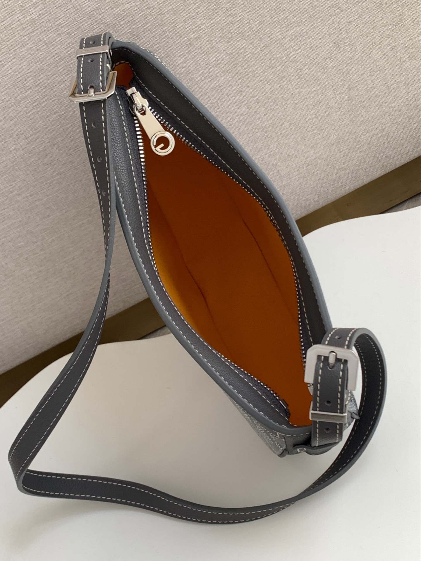 Goyard Hirondelle Bag 'Grey' HIRONDPMLTY51CL51P