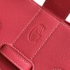 Goyard Saigon Tote Red Goyardine Canvas Palladium