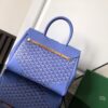 Goyard Goyardine Saigon MM w/ Tags - Blue Totes, Handbags - GOY48369