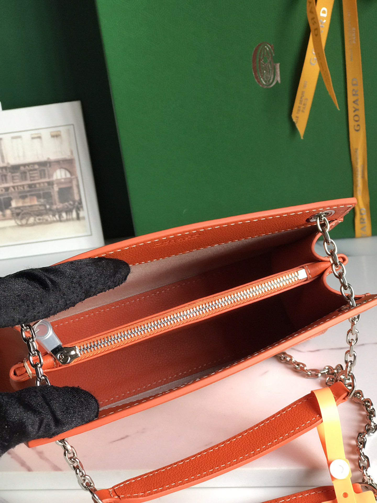 Goyard Goyardine Sac Rouette Mini - orange Shoulder Bags, Handbags - GOY45578