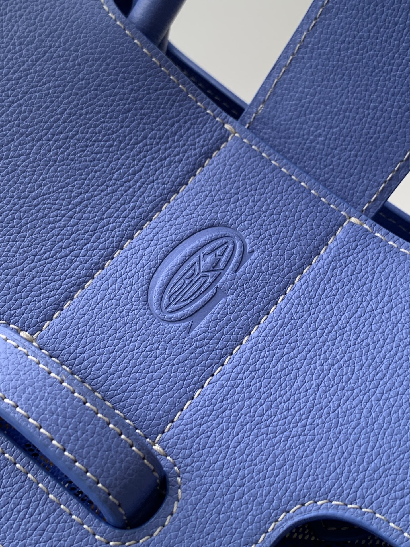Goyard Goyardine Saigon MM w/ Tags - Blue Totes, Handbags - GOY48369